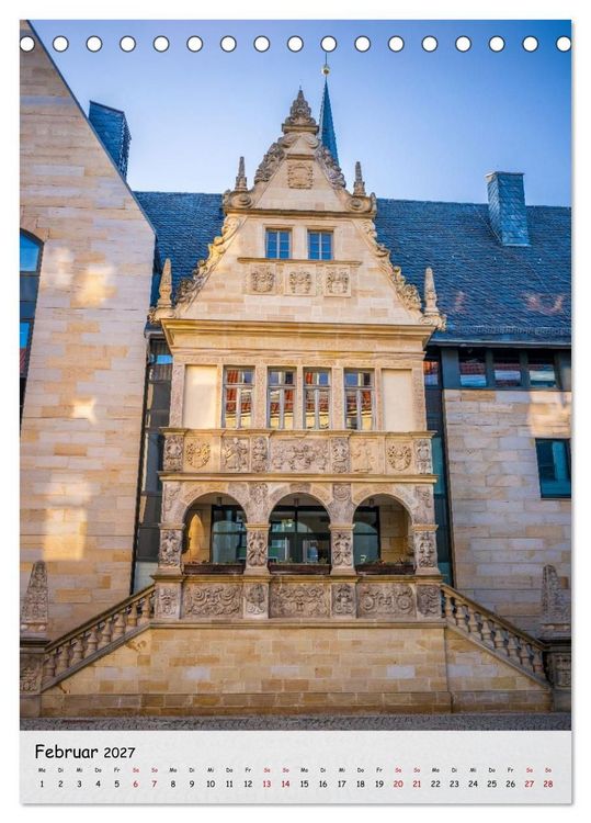 Produktbild: Halberstadt - Architektur, die Geschichten erz&auml;hlt (Tischkalender 2027 DIN A5 hoch), CALVENDO Monatskalender