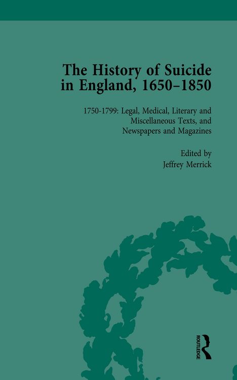 Produktbild: The History of Suicide in England, 1650-1850, Part II vol 6