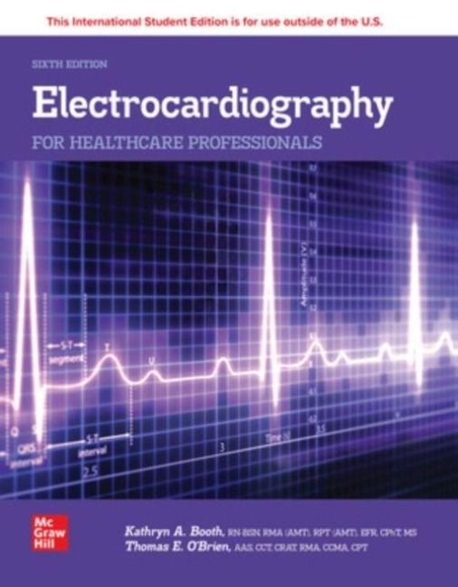 Produktbild: Electrocardiography for Healthcare Professionals ISE