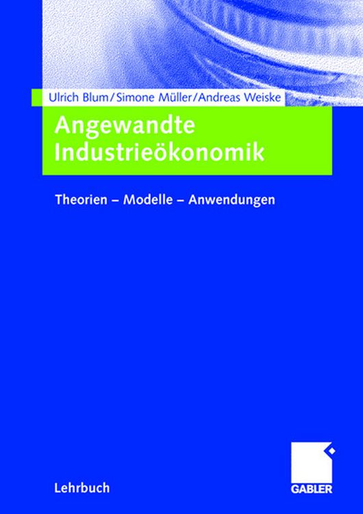 Produktbild: Angewandte Industrie&ouml;konomik