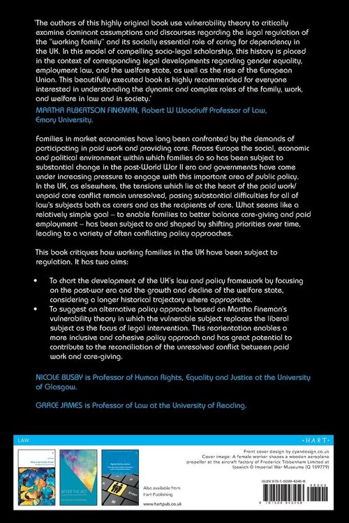 Produktbild: A History of Regulating Working Families