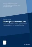 Produktbild: Reusing Open Source Code