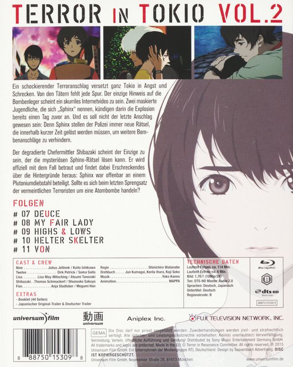 その他 Terror in Tokio Vol. 2 (Limited Special Edition) [DVD] qqffhab Terror in Tokio - Vol. 2 [Blu-ray] [Limited Special Edition