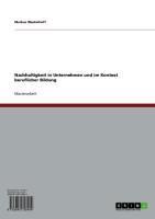 Produktbild: Nachhaltigkeit in Unternehmen und im Kontext beruflicher Bildung