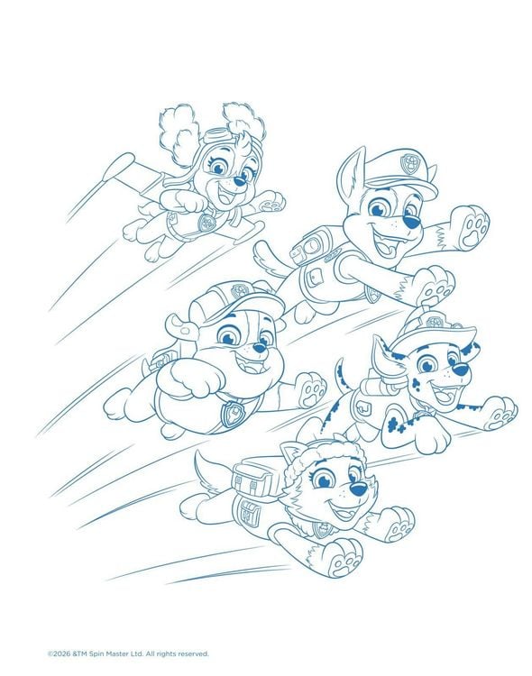 Produktbild: PAW Patrol Kindergartenheft: Mein Magnet-Malbuch