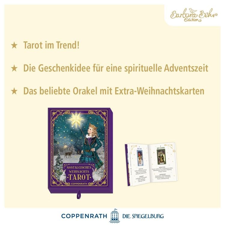 Produktbild: Schachtelspiel &ndash; Nostalgisches Weihnachts-Tarot