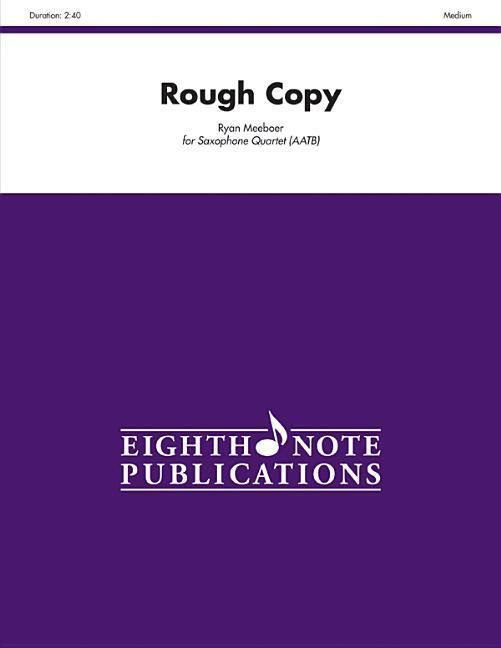 Produktbild: Meeboer, R: Rough Copy