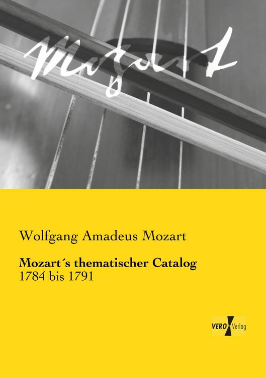 Produktbild: Mozart&acute;s thematischer Catalog
