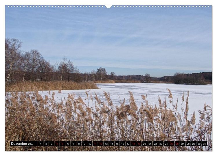 Produktbild: Naturparadies Mei&szlig;endorfer Teiche &ndash; Rund um den H&uuml;ttensee (hochwertiger Premium Wandkalender 2027 DIN A2 quer), Kunstdruck in Hochglanz