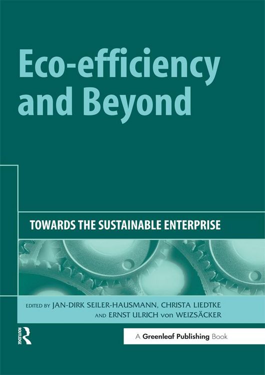 Produktbild: Eco-efficiency and Beyond
