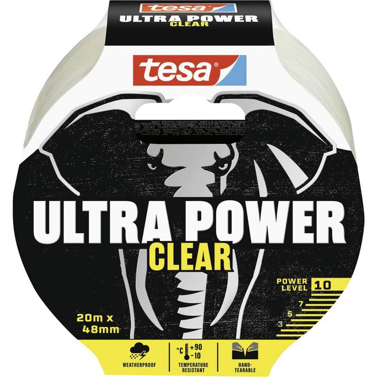 Produktbild: tesa Reparaturband Ultra Power Clear 48mmx10m