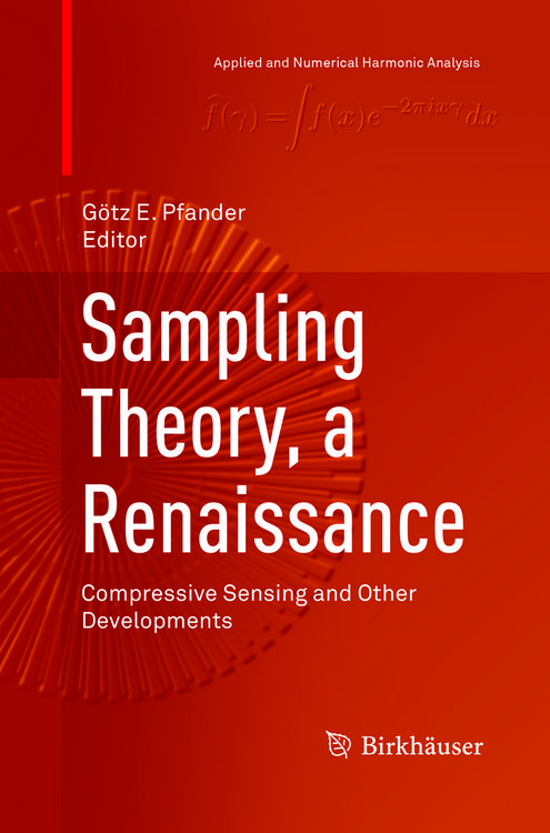 Produktbild: Sampling Theory, a Renaissance