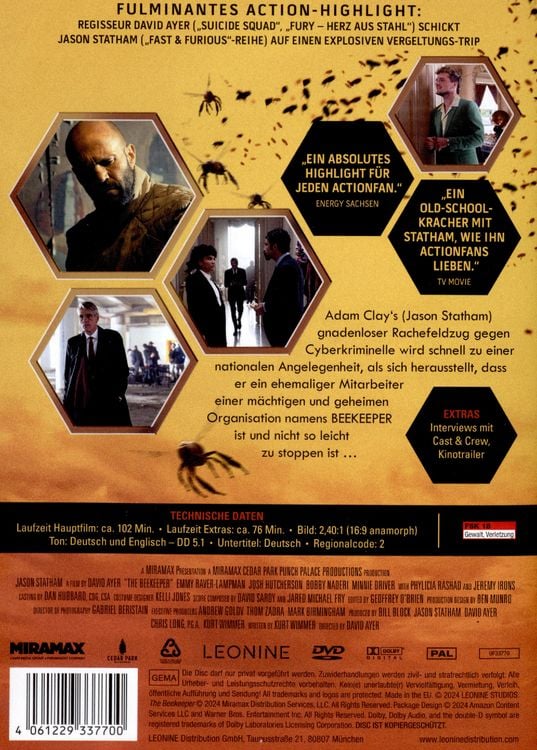 Produktbild: The Beekeeper