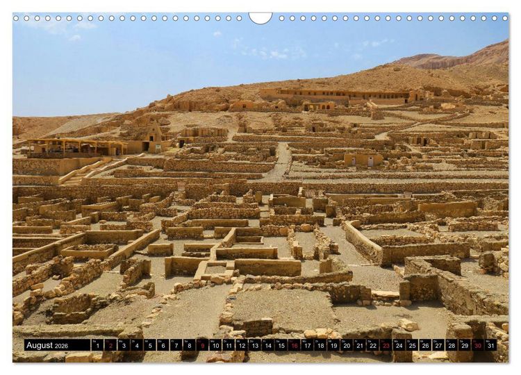 Produktbild: Zwischen Luxor und Qena - antikes &Auml;gypten am Nil (Wandkalender 2026 DIN A3 quer), CALVENDO Monatskalender
