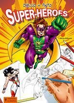 Produktbild: Dibujo y pinto super-h&eacute;roes
