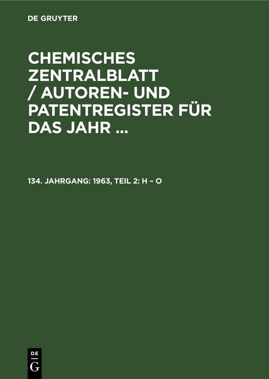 Produktbild: 1963, Teil 2: H &ndash; O