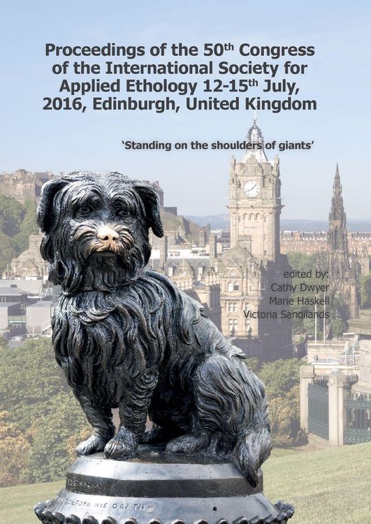 Produktbild: Proceedings of the 50th Congress of the International Society for Applied Ethology