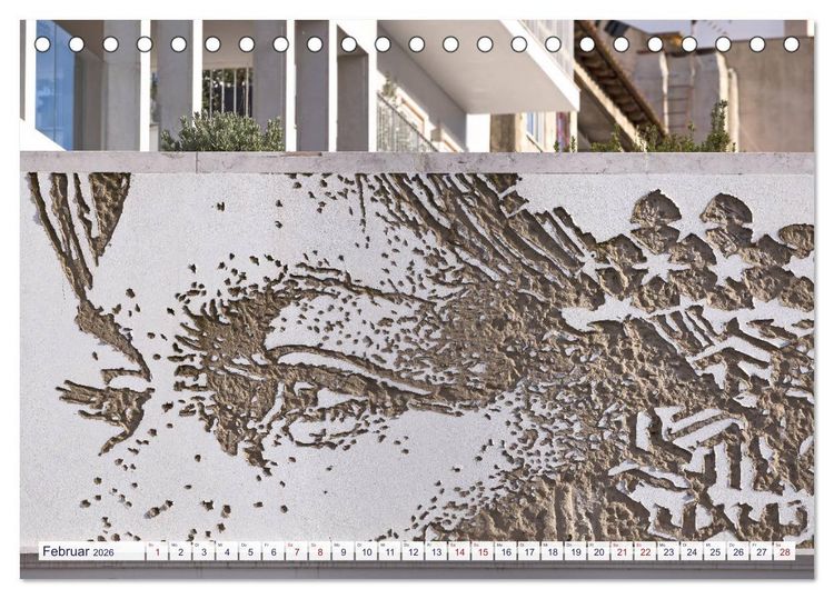 Produktbild: LISSABON GRAFFITI (Tischkalender 2026 DIN A5 quer), CALVENDO Monatskalender