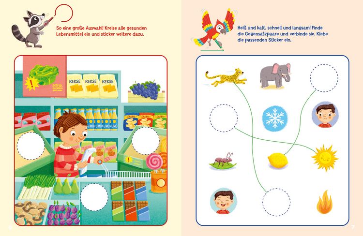 Produktbild: Sticker-R&auml;tsel f&uuml;r Kindergarten-Kids. Logisches Denken