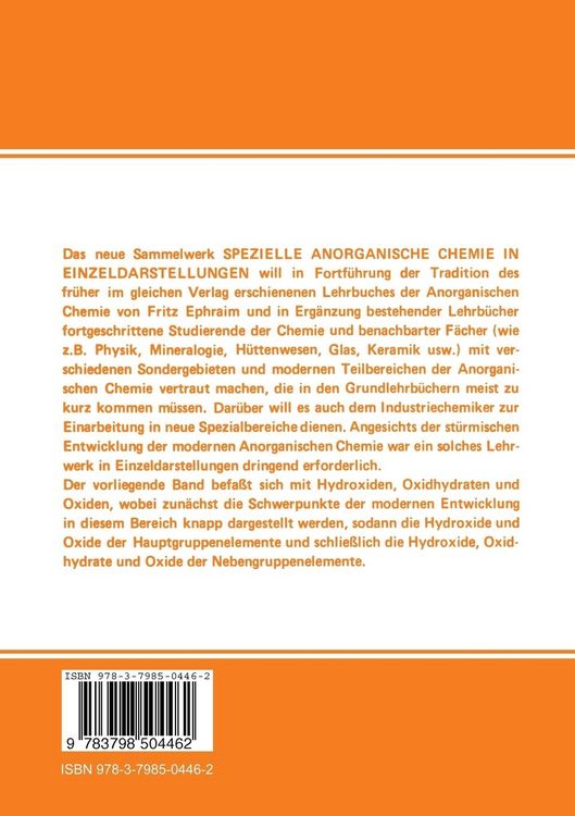 Produktbild: Hydroxide, Oxidhydrate und Oxide