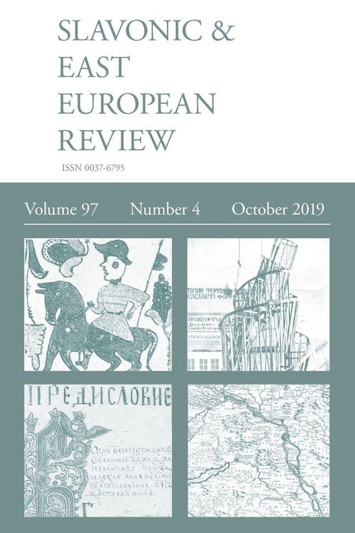 Produktbild: Slavonic & East European Review (97