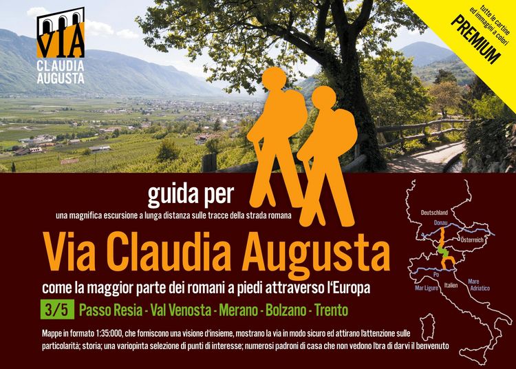 Produktbild: Trekking VIA CLAUDIA AUGUSTA 3/5 Reschenpass - Trento PREMIUM