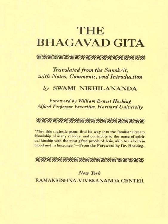 Produktbild: Bhagavad Gita