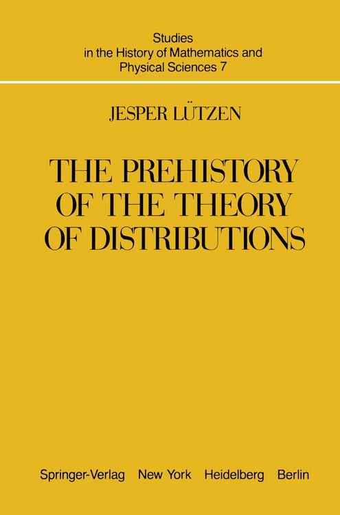 Produktbild: The Prehistory of the Theory of Distributions