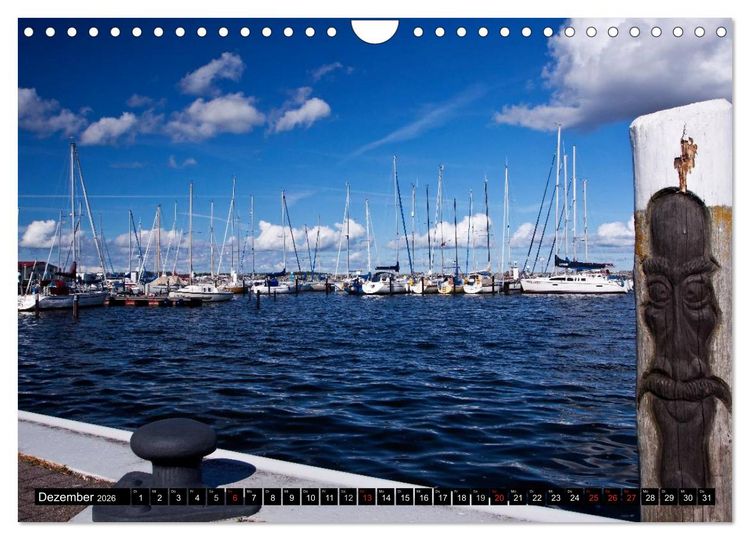 Produktbild: Barth - Idyll zwischen Bodden und Ostsee (Wandkalender 2026 DIN A4 quer), CALVENDO Monatskalender