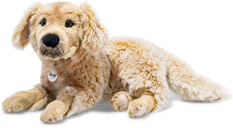 Produktbild: Steiff 076947 - Andor Golden Retriever, liegend, hellbraun, 45 cm