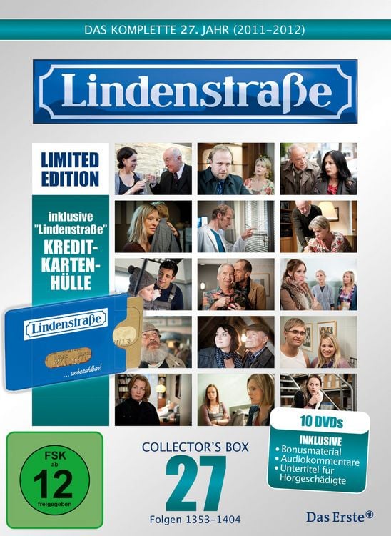 Produktbild: Lindenstra&szlig;e - Collector's Box 27 [LE] [10 DVDs] (inkl. Kreditkartenh&uuml;lle)
