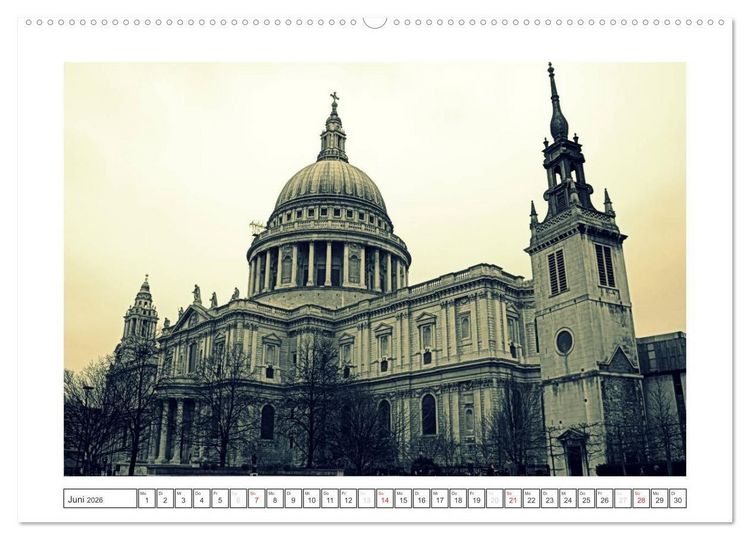 Produktbild: Neues Outfit - LONDON (hochwertiger Premium Wandkalender 2026 DIN A2 quer), Kunstdruck in Hochglanz