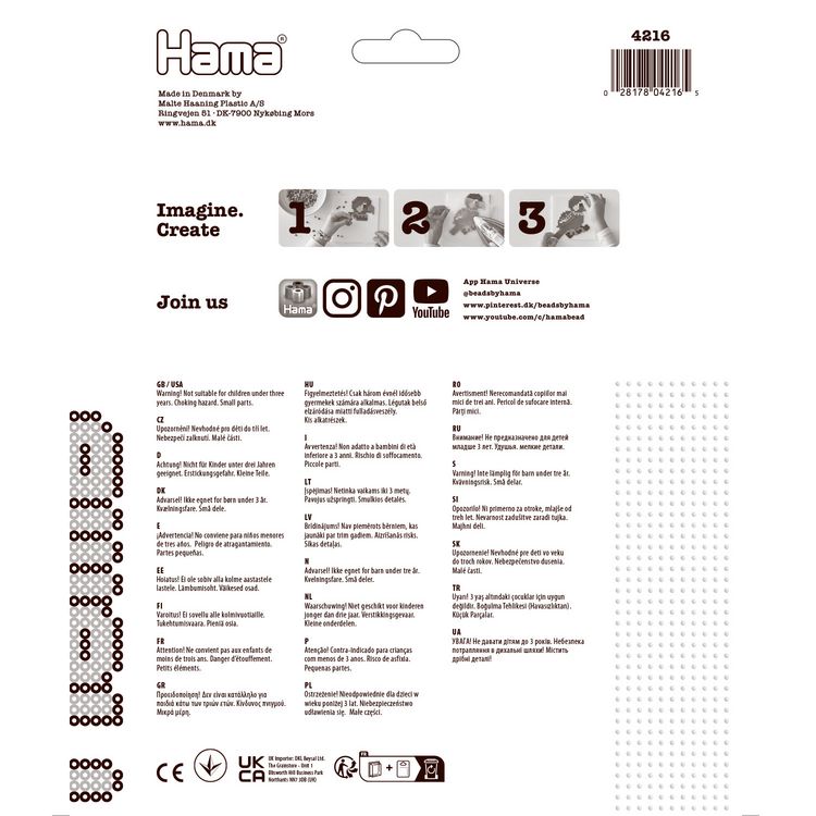 Produktbild: Hama&reg;Sortiment Blume und Schmetterling.