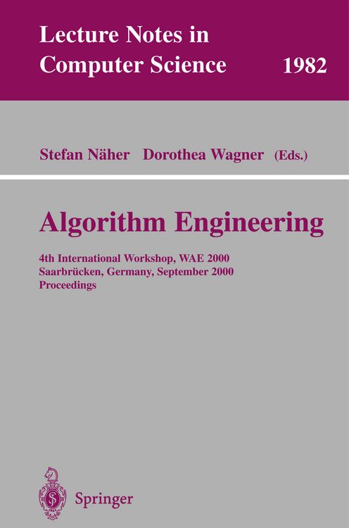 Produktbild: Algorithm Engineering