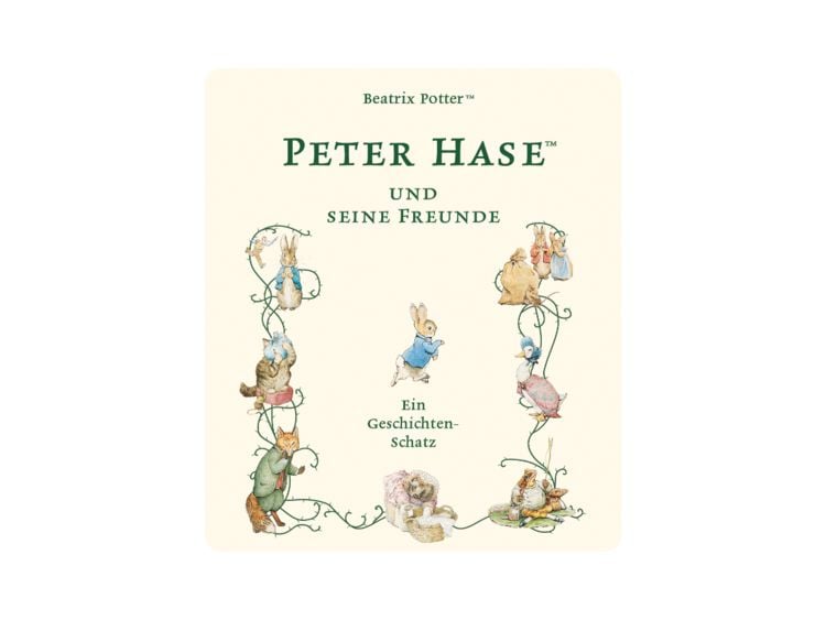 Produktbild: Content-Tonie: Peter Hase und seine Freunde - Ein Geschichten-Schatz