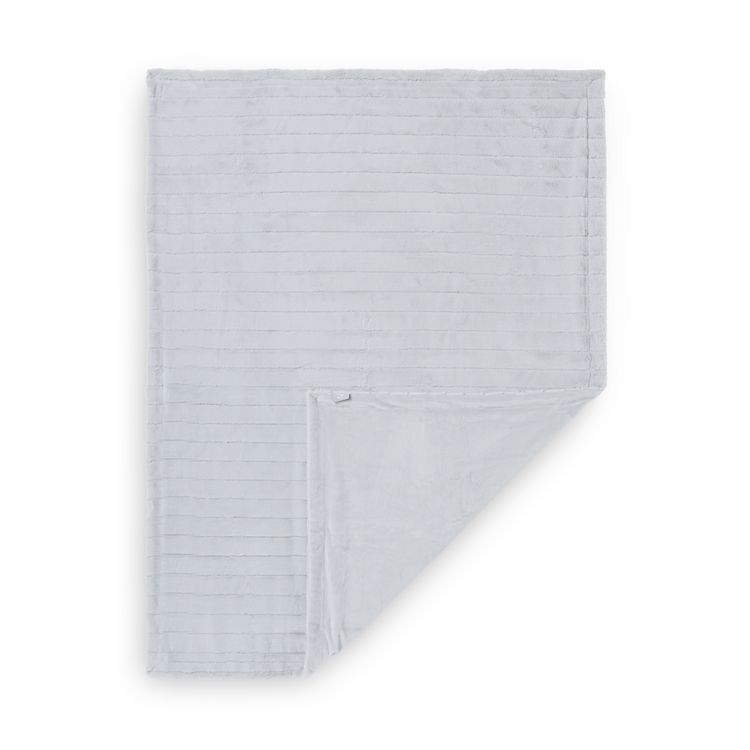 Produktbild: Decke Plush Comfort Frostgrau