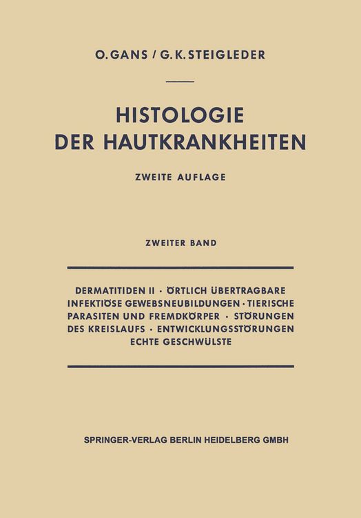 Produktbild: Gans, O: Dermatitiden II &middot; &Ouml;rtlich &Uuml;bertragbare Infekti&ouml;se G