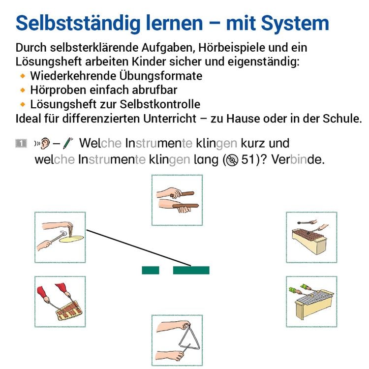 Produktbild: Das &Uuml;bungsheft Musik 1/2