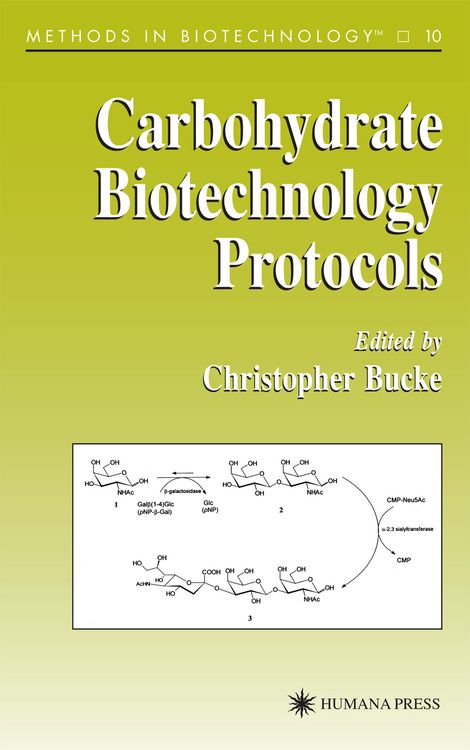 Produktbild: Carbohydrate Biotechnology Protocols