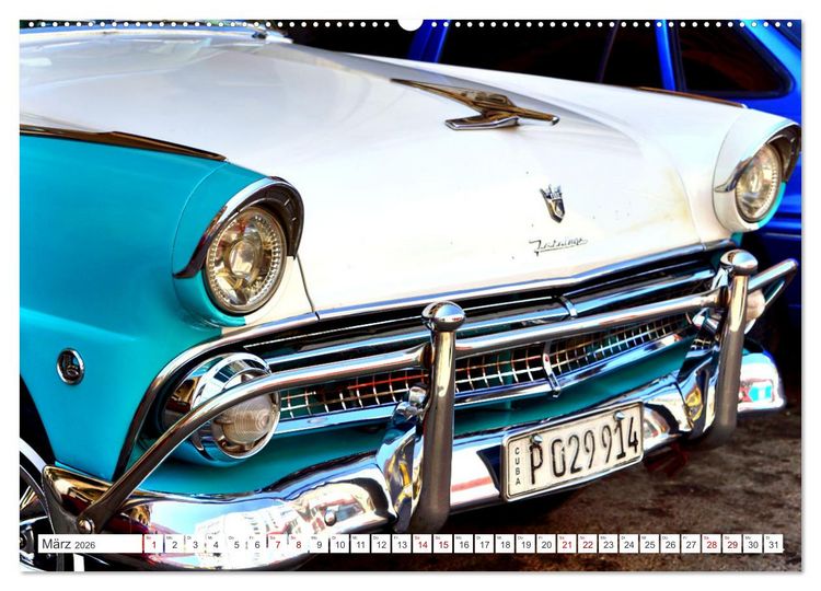 Produktbild: FAIRLANE '55 (hochwertiger Premium Wandkalender 2026 DIN A2 quer), Kunstdruck in Hochglanz
