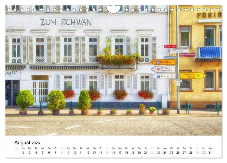 Produktbild: Bad Ems (Wandkalender 2026 DIN A4 quer), CALVENDO Monatskalender