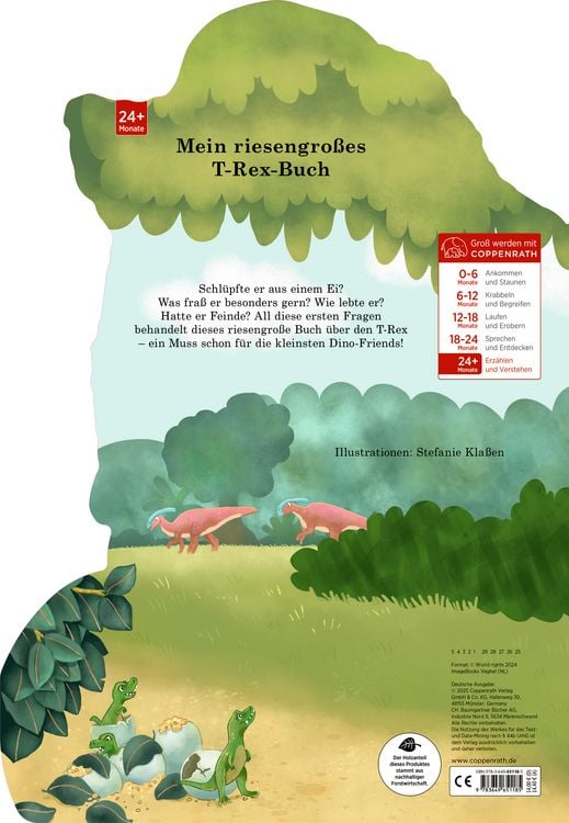 Produktbild: Dino Friends: Mein riesengro&szlig;es T-Rex-Buch