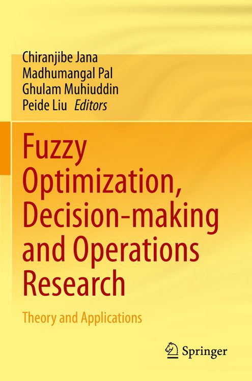 Produktbild: Fuzzy Optimization, Decision-making and Operations Research