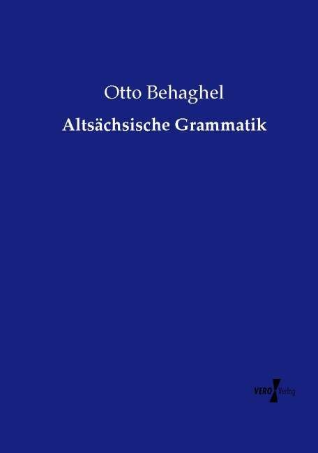 Produktbild: Alts&auml;chsische Grammatik