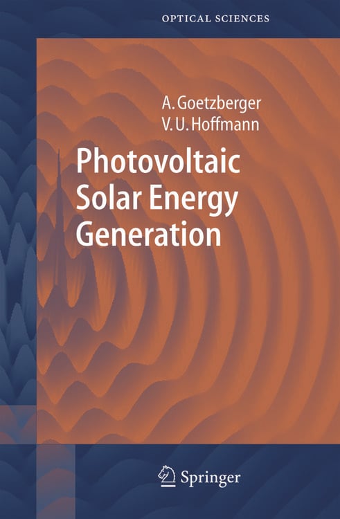 Produktbild: Photovoltaic Solar Energy Generation
