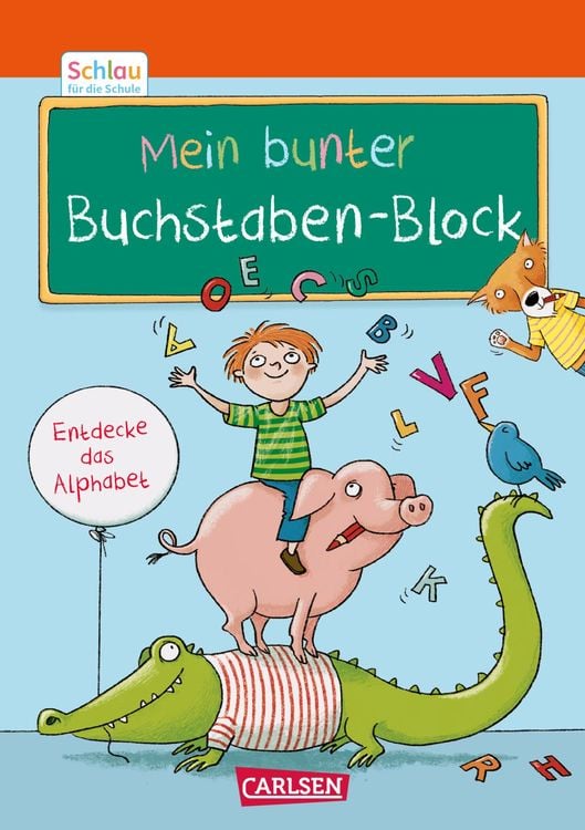 Produktbild: Schlau für die Schule: Mein bunter Buchstaben-Block