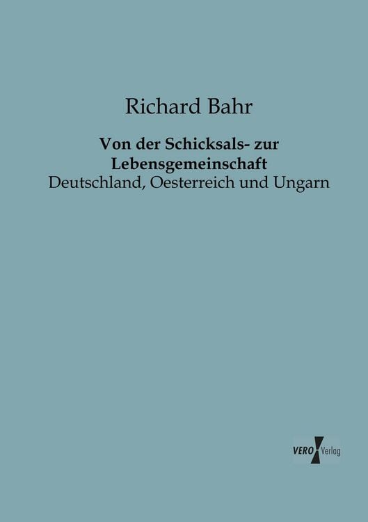 Produktbild: Von der Schicksals- zur Lebensgemeinschaft