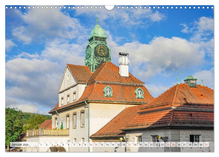Produktbild: Bad Nauheim Impressionen (Wandkalender 2026 DIN A3 quer), CALVENDO Monatskalender