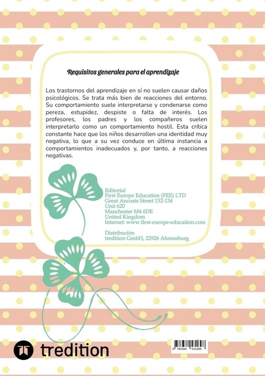 Produktbild: Requisitos generales para el aprendizaje