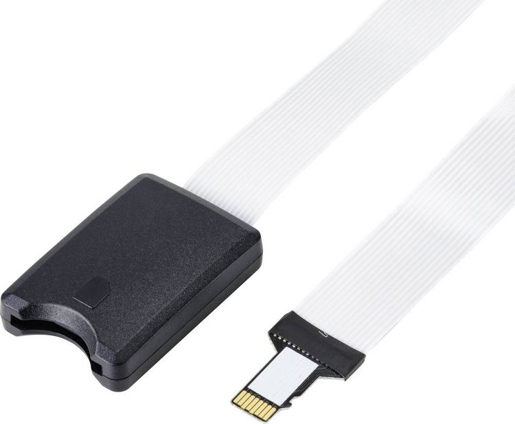 Produktbild: TRU COMPONENTS Kabelsatz Raspberry Pi&reg;, Banana Pi, Asus, Rock Pi [1x MicroSD-Stecker - 1x SD-Karten-Slot] 0.5 m